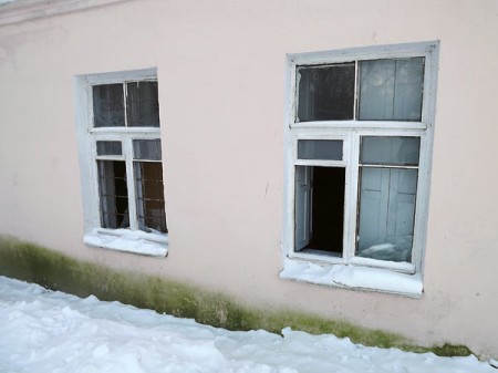 Заброшенное здание бывшей детской библиотеки имени Крупской. Фото Яны Ильиной