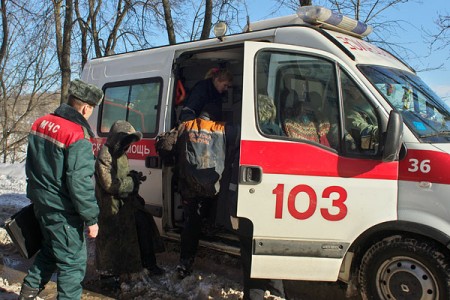 В Витебске бомжи подожгли бывший клуб металистов. Фото Сергея Серебро