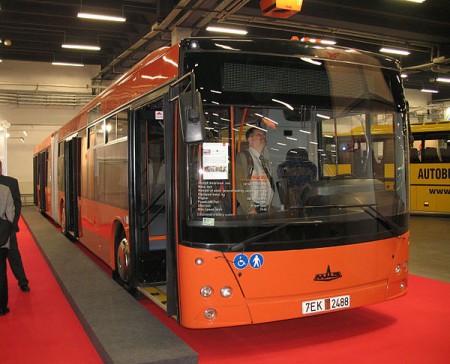 МАЗ поставит в Витебскую область в 2012 году 85 автобусов. Фото Lukas 3z / wikipedia.org