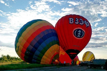 Над фестивальным Витебском на воздушном шаре. Courtesy photo