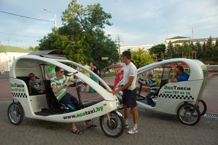 На «Славянском базаре в Витебске» появятся велорикши. Фото Сергея Серебро