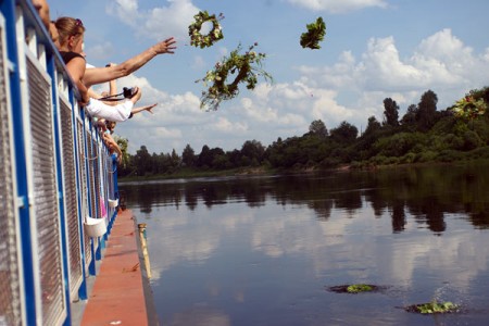 Беларуска-латвійскае Купалле ў Віцебску. Фота Сержука Серабро