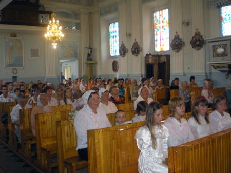 У гэтым годзе Мосарская парафія ва ўспамін святых Яўхіма і Ганны, бацькоў Найсвяцейшай Панны Марыі, святкавала 220 гадоў святыні