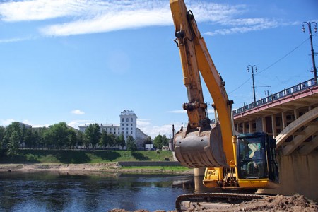 Каля Кіраўскага маста пабудуюць яшчэ адну лесвіцу. Фота Сержука Серабро