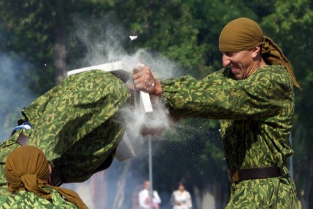 День десантника в Витебске прошел с задержаниями. Фото Сергея Серебро