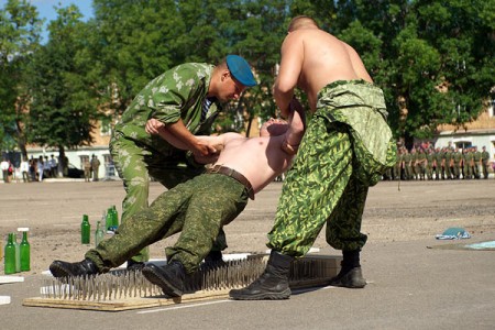 День десантника в Витебске прошел с задержаниями. Фото Сергея Серебро