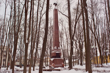 Памятник героям войны 1812 года в Витебске. Фото Сергея Серебро