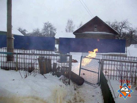 В Оршанском районе сгорела семья из четырех человек. Фото МЧС