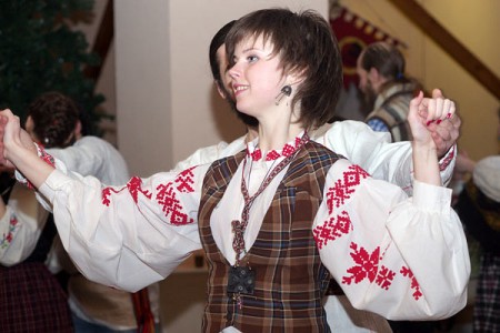 У Віцебску зноў гулялі ў “Жаніцьбу Цярэшкі”. Фота Сержука Серабро