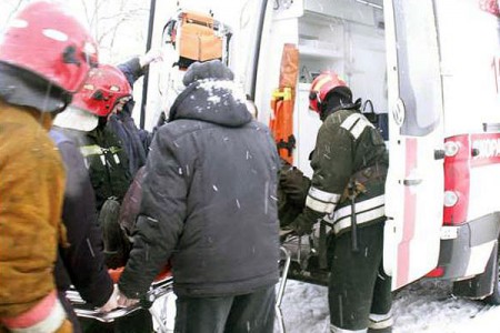 Под Витебском две легковушки столкнулись с грузовиком. Фото МЧС