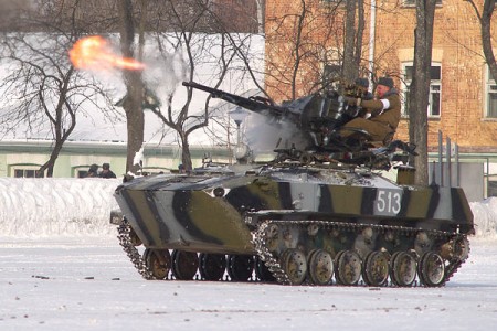 У витебских десантников внезапная проверка. Фото Сергея Серебро