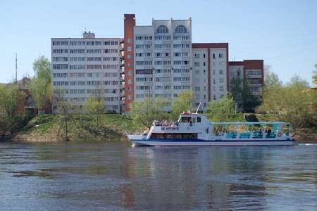 У Віцебску адкрылася рачная навігацыя. Фота Сержука Серабро