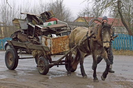 В Витебской области возбудили уголовное дело за сбор металлолома. Фото Сергея Серебро