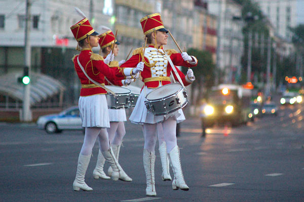 Парад в витебске