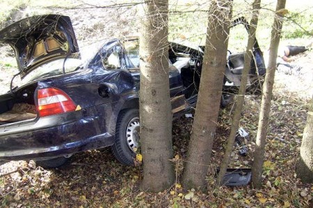 У деревни Усовики Лепельского района «Opel Vectra» столкнулся с «Mercedes-Benz Vito». Фото МЧС