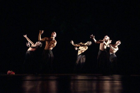Балет «Едоки» московского Театра-студии современной хореографии. Фото Сергея Серебро