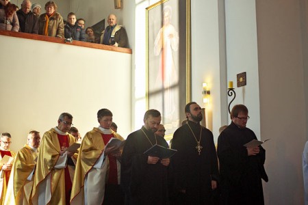 У Віцебску адбылося біскупскае пасвячэнне ардынарыя Віцебскай дыяцэзіі Алега Буткевіча. Фота Сержука Серабро