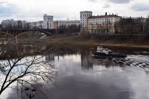 На Дзвіне ў Віцебску адкрылася навігацыя. Фота Сержука Серабро