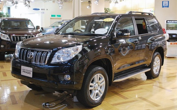 В Витебске угнали «Toyota Land Cruiser Prado» на российских номерах. Фото Mytho88 / wikipedia.org