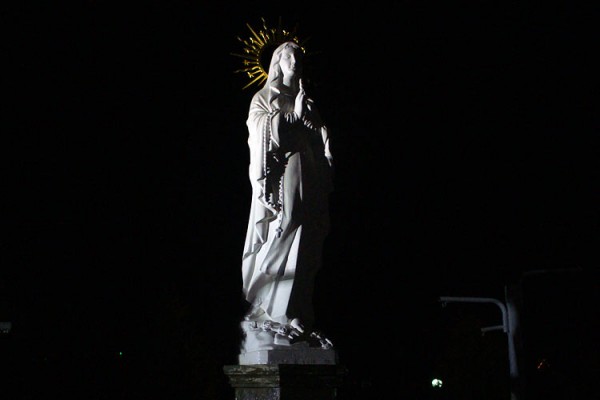 урачыстую Імшу на Божае Нараджэнне ў касцёле св. Антонія Падуанскага ў Паставах. Фота Сержука Серабро