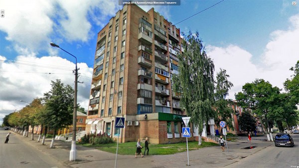 Дом №155 на улице Максима Горького. Фото Яндекс.Панорамы