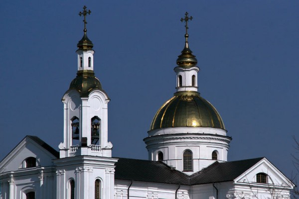 Наблюденіе частичного солнечного затмения в Витебске. Фото Сергея Серебро