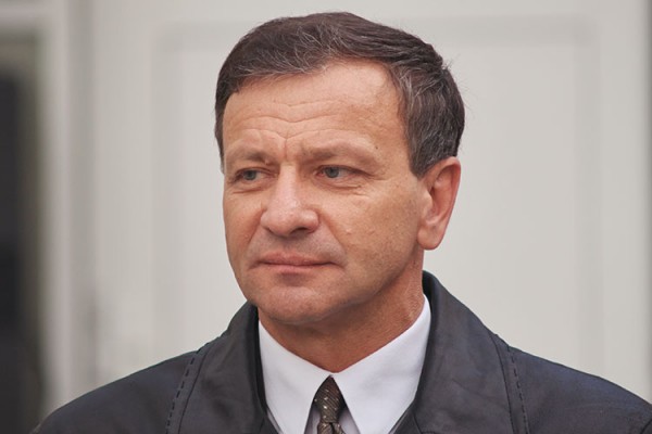 Пердседатель Витебского горисполкома Виктор Николайкин. Фото Сергея Серебро