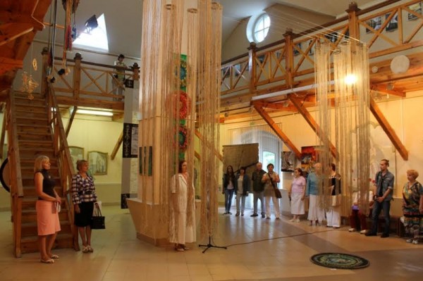 Открытие выставки художественного текстиля. Фото Юрия Шепелева