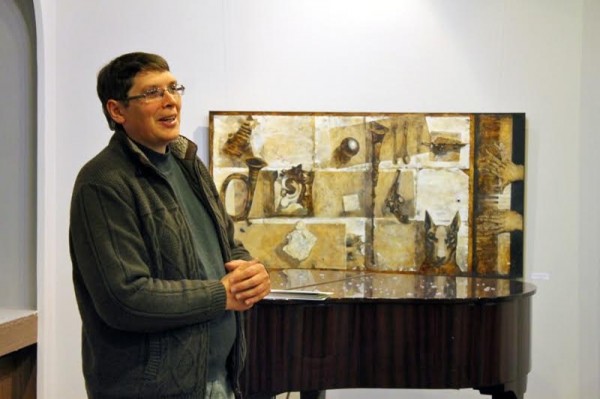 Выставка графики Ивана Русачека открылась в Витебске. Фото Юрия Шепелева