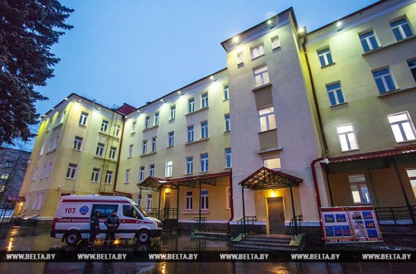 Лечебный корпус Витебской областной инфекционной больницы открылся после модернизации. Фото БелТА