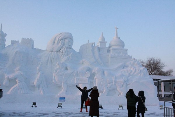 Фестиваль снежной скульптуры в Харбине, 2011 год. Фото Caliva / wikipeia.org
