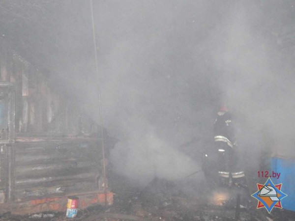 В Оршанском районе на пожаре погибли сын и отец. Фото МЧС