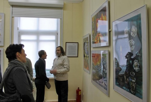 Юбилейная выставка Феликса Гумена открылась в Витебске. Фото Юрия Шепелева