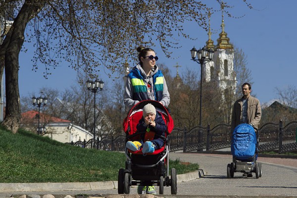 Субботняя рыбалка в Витебске. Фото Сергея Серебро