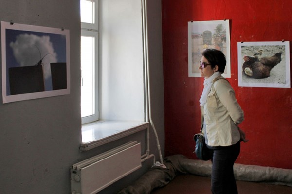 В Витебске состоялось открытие выставки латвийской фотохудожницы. Фото Юрия Шепелева