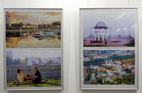 В городской ратуше Витебска открылась фотовыставка Дмитрия Осипова. Фото Юрия Шепелева