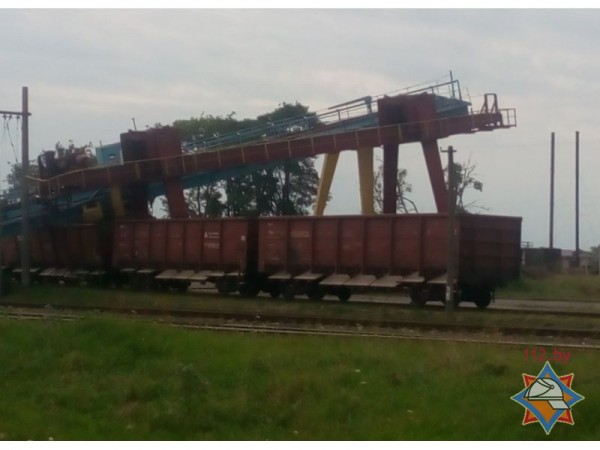 Последствия сильного ветра в Шарковщинском районе. Фото МЧС