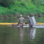 Загрязнение Двины неизвестным веществом произошло в Полоцке