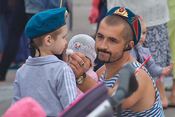 Gразднование Дня десантника в Витебске. Фото Сергея Серебро