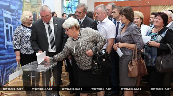 В Витебской области состоялись выборы представителей в Совет Республики. Фото БелТА