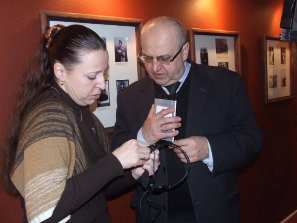 В доме-музее Шагала презентовали аудиодескрипцию для незрячих посетителей. Фото Барбары Терешковой