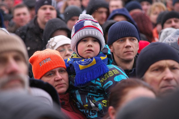 Акция протеста против декрета №3 о сборе на финансирование расходов государства в Витебске. Фото Сергея Серебро