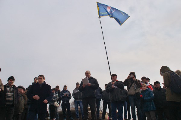 Протесты в Орше: площадь Ленина. Фото Сергея Серебро