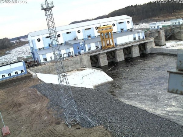 На Витебской ГЭС запустили три гидрогенератора. Фото Витебскэнерго