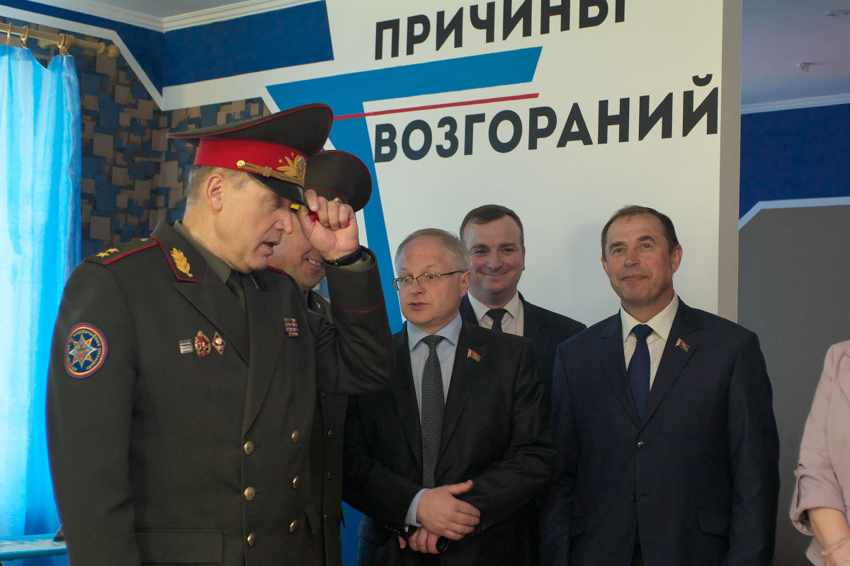В Витебске открылся второй в Беларуси центр безопасности. Фото Сергея Серебро