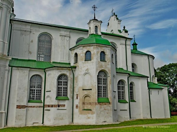 У Полацку пачалася рэстаўрацыя фасадаў Сафійскага сабора. Фота Андрэя Бухавецкага