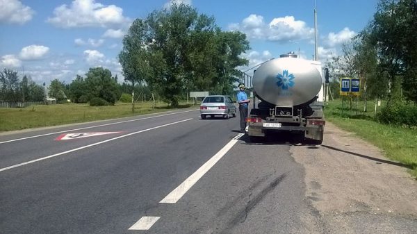 В Лепеле молоковоз задавил 82-летнюю пенсионерку. Фото ГАИ УВД Витебского облисполкома