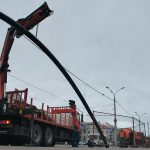 Фотафакт: У Віцебску недалёка ад месца, дзе быў касцёл св. Антонія, пракладаюць трубаправод