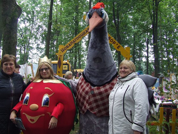 В Миорах прошел шестой фестиваль «Журавы і журавіны Міёрскага краю». Фото Барбары Терешковой