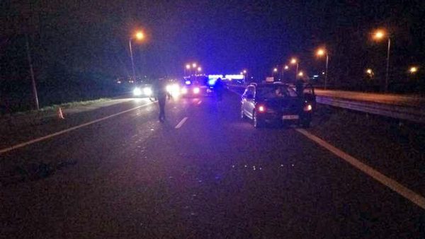 В Витебске на Бешенковичском шоссе пешеход погиб под колесами легковушки. Фото ГАИ
